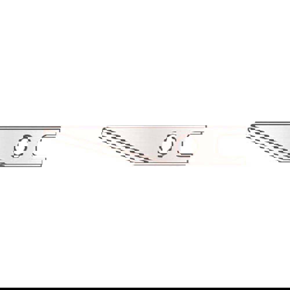 Double Bevel Knife Blade: 31.1 mm Blade Length